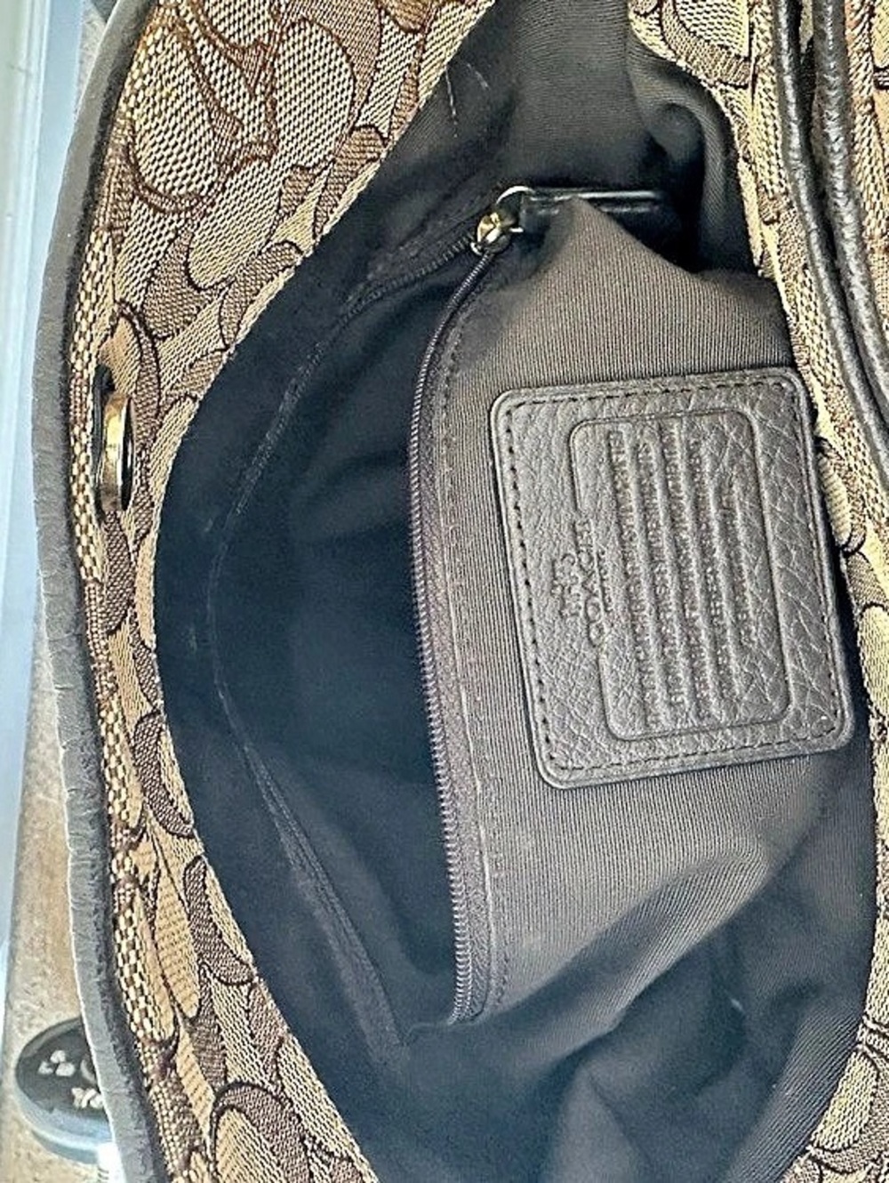Coach Signature Canvas Phoebe Shoulder Bag - Retail Boutique - Picture 5 of 6